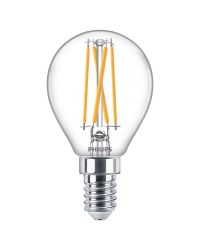 OP=OP Philips LED filament kogellamp E14 3.2W/927-922 WarmGlow Cri90