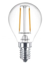 Philips LED kogellamp E14 2W 250lm 2700K Helder Niet-Dimbaar P45