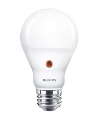 Philips LED Licht/Donker Sensor lamp E27 7.5W 2700K Niet dimbaar