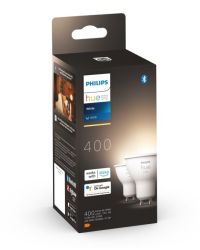 Philips Hue White GU10 2-pack Dimbaar via APP Ø5cm