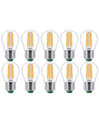 10 stuks Philips LED Kogellamp E27 2.3W 485lm 2700K Helder Niet-Dimbaar | Energielabel A