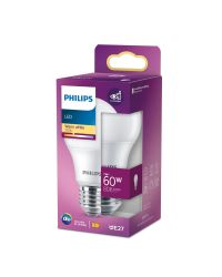 Philips LED lamp E27 7W 806lm 2700K Mat Niet-Dimbaar