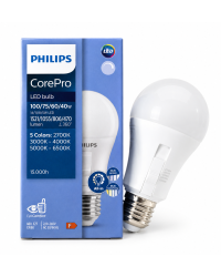 Philips CorePro LED E27 A60 Dimbaar 5CCT | 40-100W vervanger