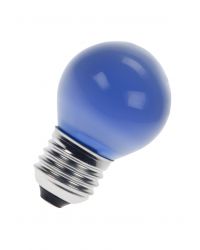 OP=OP GE Gloeilamp Kogellamp gekleurd E27 15W Blauw