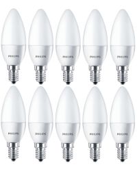 10 stuks Philips LED Kaarslamp E14 3.5W 4000K Niet dimbaar