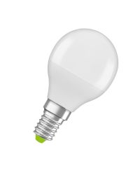 OP=OP Ledvance LED kogellamp E14 4.9W 470lm 2700K Niet-Dimbaar | Gerecycled kunststof