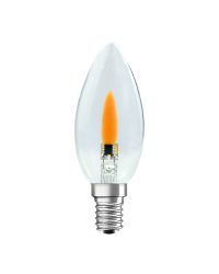 LEDmaxx LED Kaarslamp vlameffect E14 1W 1900K Flicker Flame