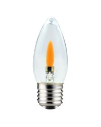 LEDmaxx LED Kaarslamp vlameffect E27 1W 1900K Flicker Flame