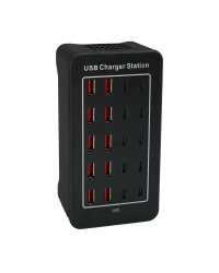 Bailey Charge&Go USB-A Oplader 10x 5V 2.4A | Inclusief aansluitsnoer 1.5 meter