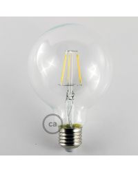 Filament LED Globelamp G95 E27 4W 2700K Helder Niet Dimbaar