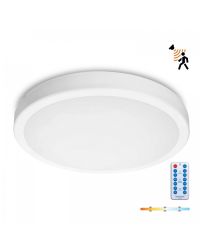 LED plafondlamp met bewegingssensor NAIROS G2 36W 3CCT IP65 Wit Kobi Premium