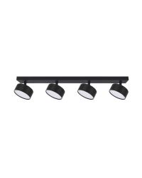 LUNVIGO plafondspot 4x GX53 zwart - opbouw armatuur - lengte 59cm