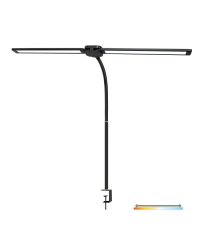 LED Plafondlamp NIVERA CIRCLE 18W Zwart - IP54 - 3CCT 3000K/4000K/6000K - Bewegings- & Daglichtsensor - met Afstandsbediening