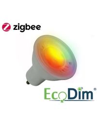 EcoDim LED GU10 2700K-6500K + RGB Ø5cm | ZigBee