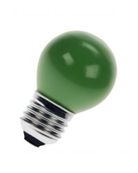 OP=OP GE Gloeilamp Kogellamp gekleurd E27 15W Groen
