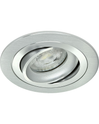 GU10 LED Inbouwspot Armatuur Nova Rond Aluminium Kantelbaar Zaagmaat 80mm