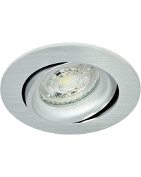 GU10 LED Inbouwspot Armatuur VAR Rond Aluminium Kantelbaar Zaagmaat 70mm