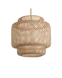 BOHO hanglamp BONN Ø40cm Donker Bamboe - Kobi Design