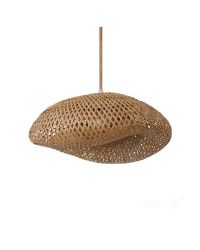 BOHO hanglamp Brugia M Ø50cm Licht Bamboe - E27 fitting - Kobi Design