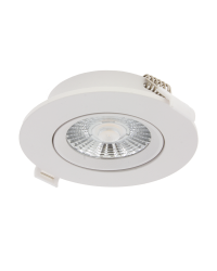 LED inbouwspot Hydra Ø9cm 6W 540lm 3000K Cri95 Dimbaar Wit | zaagmaat 7.5cm