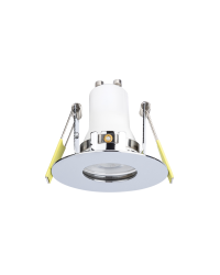 Integral Mini Inbouwspot Gepolijst Chroom Nikkel IP65 | Zaagmaat 4.5cm | Voor MR11 GU4 of PAR11 GU10 Ø3.5cm