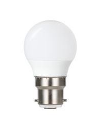Integral LED kogellamp B22 4.2W 470lm 2700K dimbaar - mat