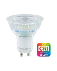 Integral LED GU10 4W 345lm 3000K 36º Dimbaar Ø5cm | Cri95 Beste kleurweergave