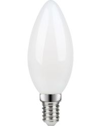 OP=OP SPL LED Kaarslamp E14 5W 470lm 2700K | Melkglas | Dimbaar