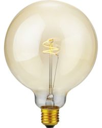 SPL LED Globelamp G125 E27 4.2W 470lm 2200K Goud | Dimbaar | Beste kleurweergave