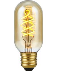 SPL LED buislamp E27 5W 300lm 2000K Goud Dimbaar T45x110