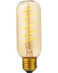 SPL LED buislamp E27 4.5W 200lm 2000K Goud Dimbaar T45