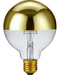 SPL LED Kopspiegellamp Goud G95 E27 6.5W 470lm 2500K  | Beste Kleurweergave