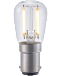 SPL LED Ba15d 230V 1.5W 140lm 2500K Helder Niet dimbaar Cri90 P26x56mm
