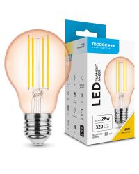 Modee LED Peer E27 4W 320lm 1800K Amber Niet-Dimbaar Ø6cm