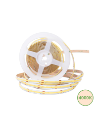 COB LEDstrip Vrij Knipbaar 24V DC 5 Meter 10W/m 4000K CRI>90 IP20 Dimbaar | 8mm
