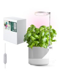 LED Kweeklamp Verdi 10W - 3200K - In hoogte verstelbaar met timer & dimmer - Zonder bloempot - Kobi Design