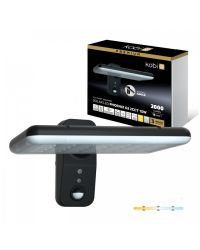 LED Plafondlamp NIVERA CIRCLE 18W Zwart - IP54 - 3CCT 3000K/4000K/6000K - Bewegings- & Daglichtsensor - met Afstandsbediening