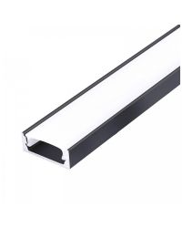 LED Plafondlamp NIVERA CIRCLE 18W Zwart - IP54 - 3CCT 3000K/4000K/6000K - Bewegings- & Daglichtsensor - met Afstandsbediening