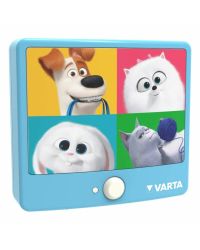 VARTA LED kindernachtlamp Secret Life of Pets 2 | Bewegingssensor | 25lm | Blauw