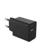 USB-A + USB-C Oplader Zwart 5V 3A