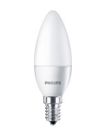 Philips LED Kaarslamp E14 3.5W 4000K Mat Niet dimbaar