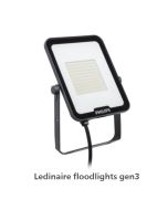  Philips LED Breedstraler 50W 3000K 5000lm grijs 