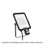  Philips LED Breedstraler 50W 3000K 5000lm grijs  | met Sensor