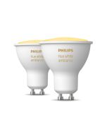 Philips Hue White Ambiance GU10 2-pack | ZigBee