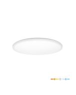 LED Plafondlamp NIVERA CIRCLE 12W Zwart - IP54 - 3CCT 3000K/4000K/6000K - Bewegings- & Daglichtsensor - met Afstandsbediening