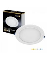 LED Plafondlamp NIVERA CIRCLE 18W Zwart - IP54 - 3CCT 3000K/4000K/6000K - Bewegings- & Daglichtsensor - met Afstandsbediening