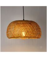 BOHO hanglamp BAKU M Ø38cm Beige Bamboe - Kobi Design
