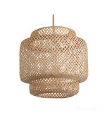 BOHO hanglamp BONN Ø40cm Donker Bamboe - Kobi Design