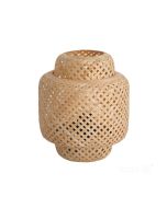 BOHO tafellamp BONN MINI Ø22cm Beige Bamboe - Kobi Design