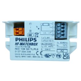 Philips HF-Matchbox Vorschaltgerät Blau 109 – Für LH TL/PLS Leuchtstofflampen Philips HF-Matchbox Vorschaltgerät Blau 109 – Für LH TL/PLS Leuchtstofflampen